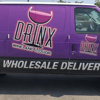 Drinx Fine Wine and Spirits - a purple delivery van - Beer, Wine & Spirits Near Me - Diberville, Mississippi