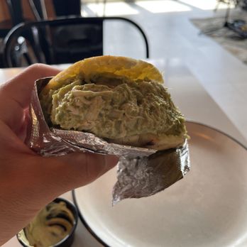 Mr Cachapa - Wynwood - Chicken arepa, $10 - Venezuelan Near Me - Miami, Florida Mr Cachapa - Wynwood - Chicken arepa, $10 - Venezuelan Near Me - Miami, Florida