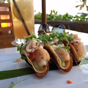 Ama Ama Restaurant - I think these are called the taro tacos they were very tiny but tasted good - New American Near Me - Kapolei, Hawaii Ama Ama Restaurant - I think these are called the taro tacos they were very tiny but tasted good - New American Near Me - Kapolei, Hawaii