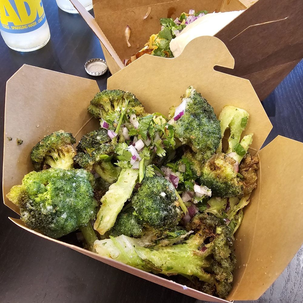 Tempura broccoli