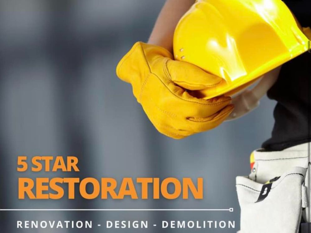 Slide of 5 Star Restoration