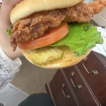 Chick-fil-A - Spicy Deluxe Sandwich - Fast Food Near Me - Lancaster, California Chick-fil-A - Spicy Deluxe Sandwich - Fast Food Near Me - Lancaster, California