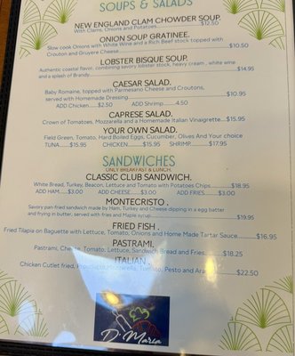 Menu photo 4 D'Maria's Deli & Bakery Palm Coast, FL Menu photo 4 D'Maria's Deli & Bakery Palm Coast, FL