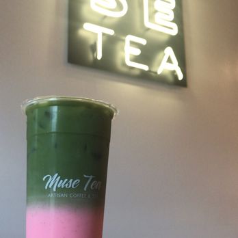 Muse Tea - Pink Matcha - can't get over the aesthetics of this beaut - Bubble Tea Near Me - Houston, Texas Muse Tea - Pink Matcha - can't get over the aesthetics of this beaut - Bubble Tea Near Me - Houston, Texas