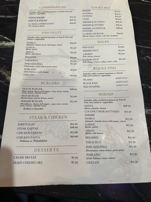 Menu photo 2 La Mar Seafood & Drinks El Paso, TX Menu photo 2 La Mar Seafood & Drinks El Paso, TX