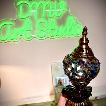 DMV Art Studio - my mosaic lamp - Art Classes Near Me - Sterling, Virginia DMV Art Studio - my mosaic lamp - Art Classes Near Me - Sterling, Virginia