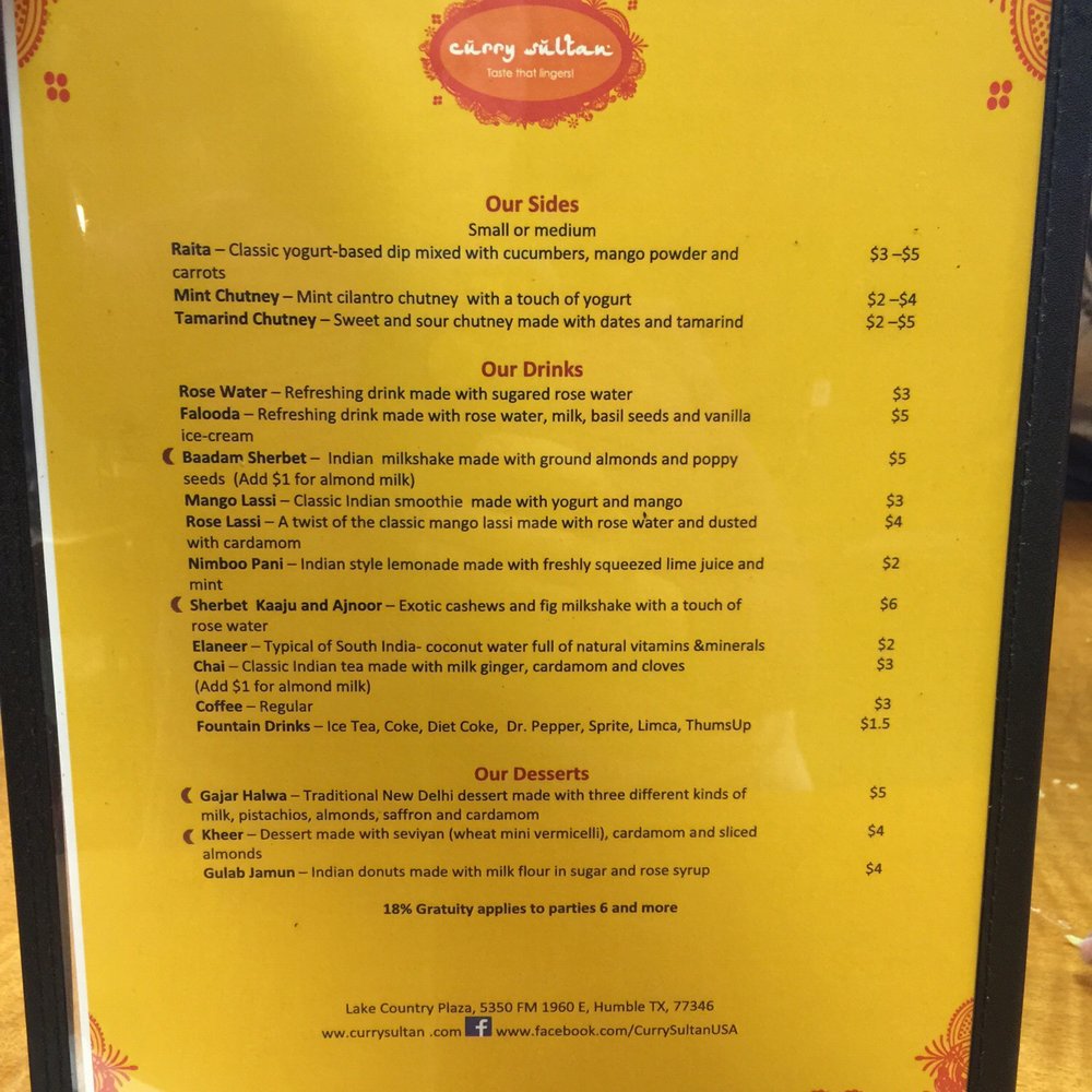 Curry Sultan - Indian Near Me - Humble, Texas Curry Sultan - Indian Near Me - Humble, Texas