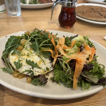 Sleepy Bee Cafe - Blue Ash - Ember Avo Toast with side of greens - Breakfast & Brunch Near Me - Blue Ash, Ohio