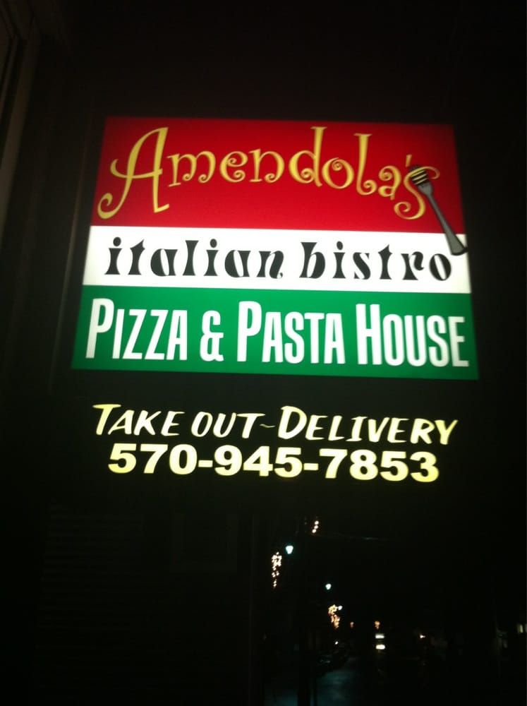 AMENDOLA’S ITALIAN BISTRO PIZZA & PASTA HOUSE CLOSED 97 College Ave, Factoryville, PA Yelp