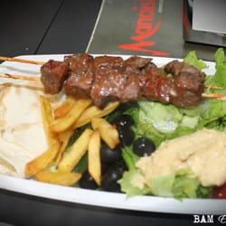 Manaish Oriental Bakery - Kafta Platter