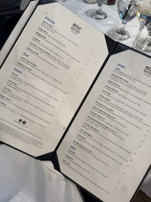 Menu photo 2 One Bistro Norwood, MA Menu photo 2 One Bistro Norwood, MA