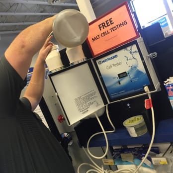 Leslie's Pool Supplies - Testing salt cell... - Hot Tub & Pool Near Me - Tarzana, California Leslie's Pool Supplies - Testing salt cell... - Hot Tub & Pool Near Me - Tarzana, California