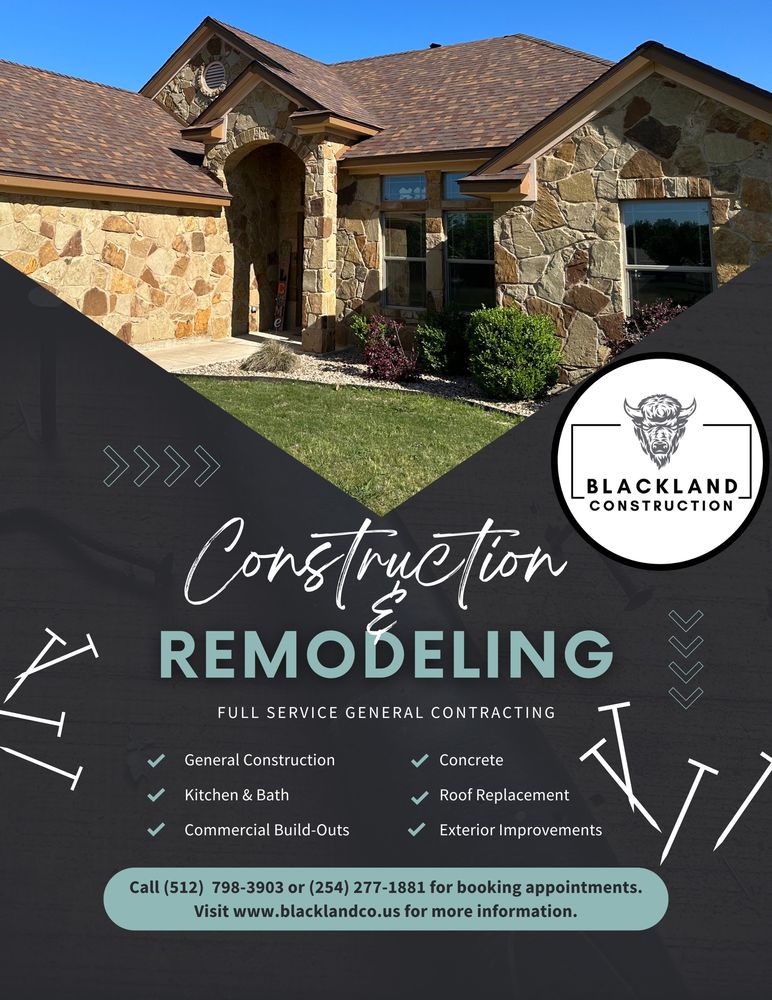 Slide of Blackland Construction