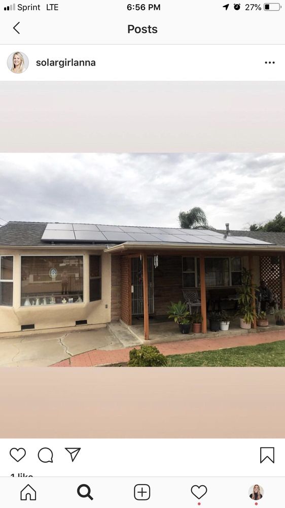 Slide of Solar Girl Anna