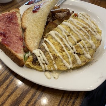The Grille at Runways - Philly Cheesesteak Omlet - American Near Me - Hagerstown, Maryland