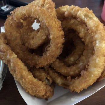 Habit Burger & Grill - Onion Rings! MUST TRY! - Salad Near Me - Echo Park, California