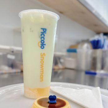 Piccolo Snowman - Pudding! Pudding! - Ice Cream & Frozen Yogurt Near Me - Katy, Texas