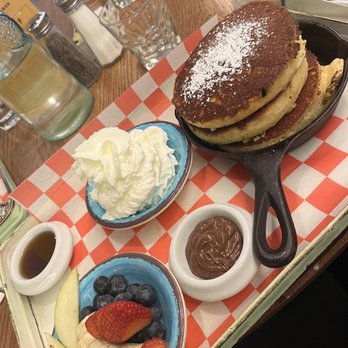 Cafe Landwer - Pancakes! - Mediterranean Near Me - Boston, Massachusetts