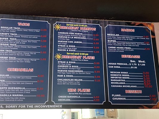 Menu photo 2 Los Gordos Fair Oaks, CA Menu photo 2 Los Gordos Fair Oaks, CA