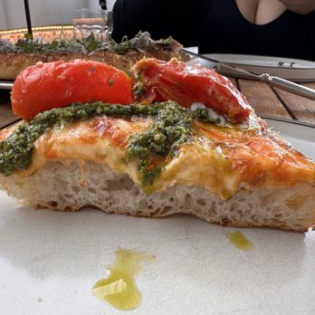 Truly Pizza - The square crust is thick! - Pizza Near Me - Dana Point, California