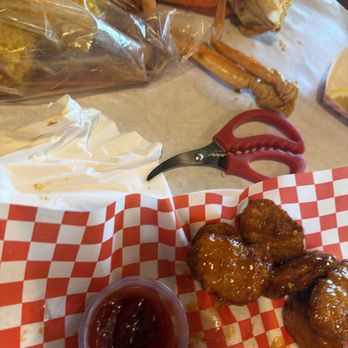 Boil Daddy - Asian Zing wings with Cajun fries (already ate those) and the crab boil. - Cajun/Creole Near Me - San Diego, California Boil Daddy - Asian Zing wings with Cajun fries (already ate those) and the crab boil. - Cajun/Creole Near Me - San Diego, California