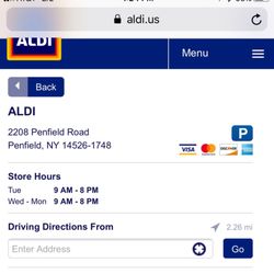 ALDI - Hours