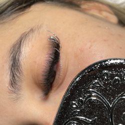 Lashes with glitter!