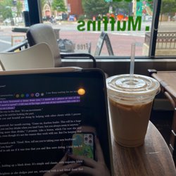 Amen Cafe - Iced vanilla latte