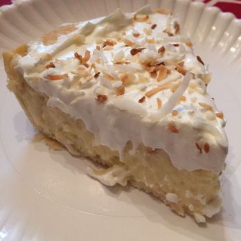 Red On Ridge - Coconut Cream Pie - Bakeries Near Me - Elida, Ohio Red On Ridge - Coconut Cream Pie - Bakeries Near Me - Elida, Ohio