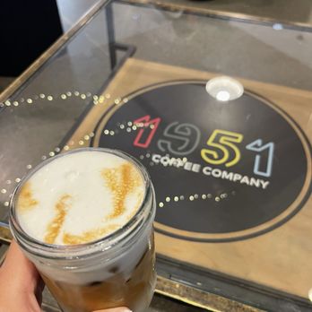 1951 Coffee Company - Vanilla Latte with Vanilla Cold Foam - Coffee & Tea Near Me - Berkeley, California 1951 Coffee Company - Vanilla Latte with Vanilla Cold Foam - Coffee & Tea Near Me - Berkeley, California
