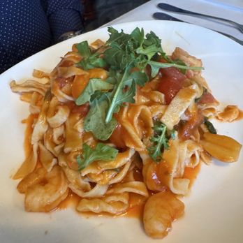 Serafina - Fettuccine Gamberi, Rughetta, e Pomodori Freschi - Italian Near Me - San Francisco, California Serafina - Fettuccine Gamberi, Rughetta, e Pomodori Freschi - Italian Near Me - San Francisco, California