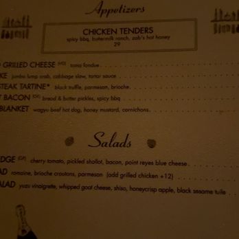 Delilah - Menu - Cocktail Bars Near Me - Dallas, Texas
