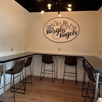 Burgh’s Bagels - Bar seating nook - Bagels Near Me - Pittsburgh, Pennsylvania Burgh’s Bagels - Bar seating nook - Bagels Near Me - Pittsburgh, Pennsylvania