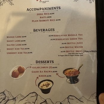 Himalayan Kitchen - Menu 6/2023 - Indian Near Me - San Antonio, Texas