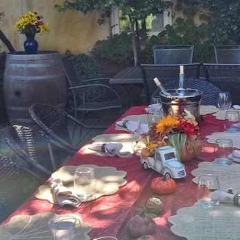 Villa Toscano Winery - Brought our own table decorations. No outside food or drinks. - Wineries Near Me - Plymouth, California Villa Toscano Winery - Brought our own table decorations. No outside food or drinks. - Wineries Near Me - Plymouth, California