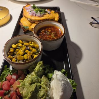 Whiskey Kitchen - Birria tacos with birria sauce, corn, sour cream & guacamole. - American Near Me - Slidell, Louisiana Whiskey Kitchen - Birria tacos with birria sauce, corn, sour cream & guacamole. - American Near Me - Slidell, Louisiana