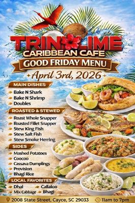 Menu photo 1 Trini Lime Caribbean Cafe Cayce , SC Menu photo 1 Trini Lime Caribbean Cafe Cayce , SC