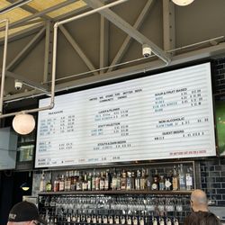 BrewDog-Las Vegas - April 2026 beer menu. Photo by @martiwantsmore