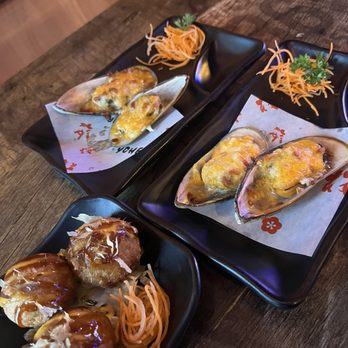 Yohe Sushi & Seafood - Takoyaki mussels - Sushi Bars Near Me - McKinney, Texas Yohe Sushi & Seafood - Takoyaki mussels - Sushi Bars Near Me - McKinney, Texas