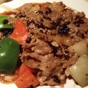 Noodle Bar - Beef with black bean sauce - Chinese Near Me - Niagara Falls, Ontario