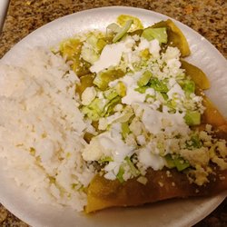 Mateo’s Tacos & More - Fluates and a side of rice