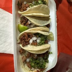 Sin City Al Vapor - Carne tacos