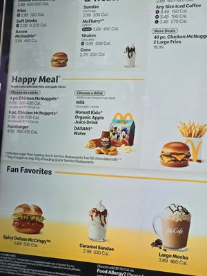 Menu photo 3 McDonald's Plantation, FL