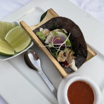 Tuna Blanca - Confit Suckling Pig Taco - Mexican Near Me - Punta de Mita, NAY