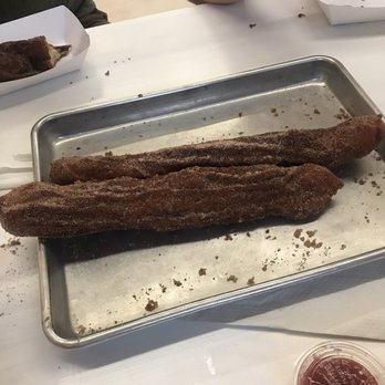 Frita Batidos - Two churros - Cuban Near Me - Ann Arbor, Michigan