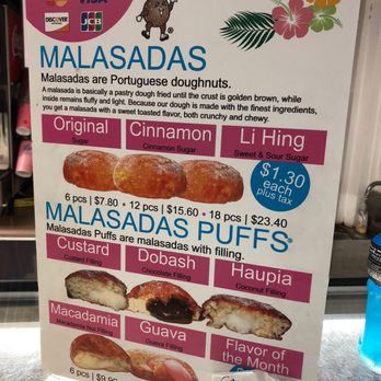 Leonard's Bakery - Menu of flavors and pricing. - Bakeries Near Me - Honolulu, Hawaii Leonard's Bakery - Menu of flavors and pricing. - Bakeries Near Me - Honolulu, Hawaii