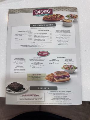 Menu photo 4 LaRosa's Pizza Greendale Greendale, IN Menu photo 4 LaRosa's Pizza Greendale Greendale, IN