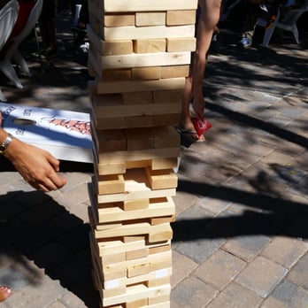 Canvas - Jenga on the patio - Apartments Near Me - Miami, Florida