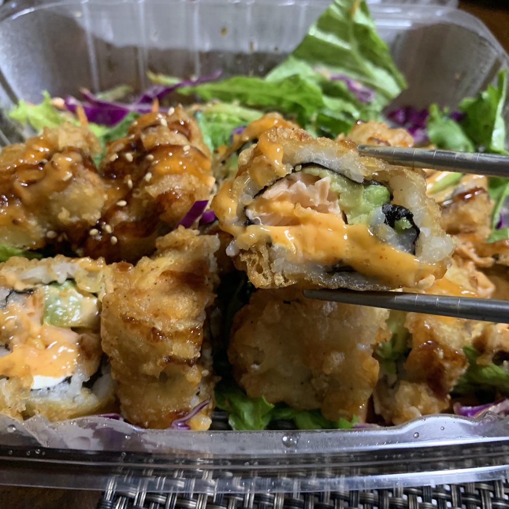 Kiku Sushi - Philly Tempura Roll - Sushi Bars Near Me - Baltimore, Maryland Kiku Sushi - Philly Tempura Roll - Sushi Bars Near Me - Baltimore, Maryland