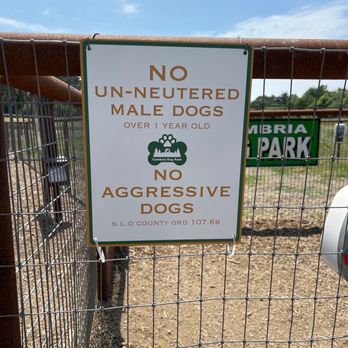 Cambria Dog Park - Wish we knew this beforehand - Dog Parks Near Me - Cambria, California Cambria Dog Park - Wish we knew this beforehand - Dog Parks Near Me - Cambria, California